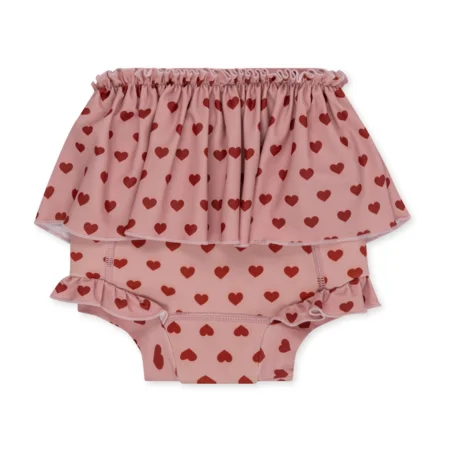 Konges Sløjd Bobbi badebukser med flæse, coeur mellow