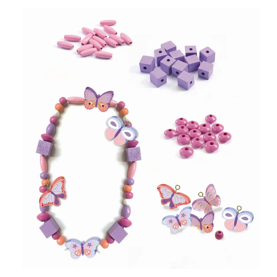 Djeco Træperler, Sommerfugle