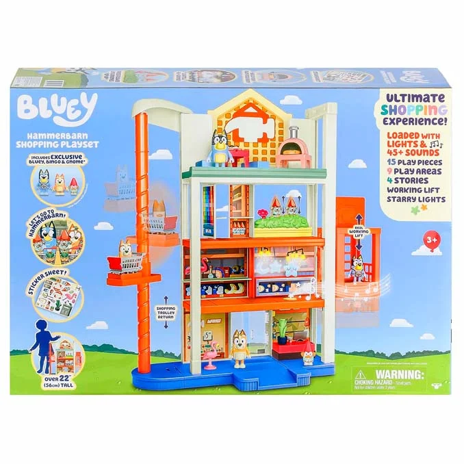 Bluey shoppingcenter