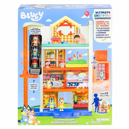 Bluey shoppingcenter