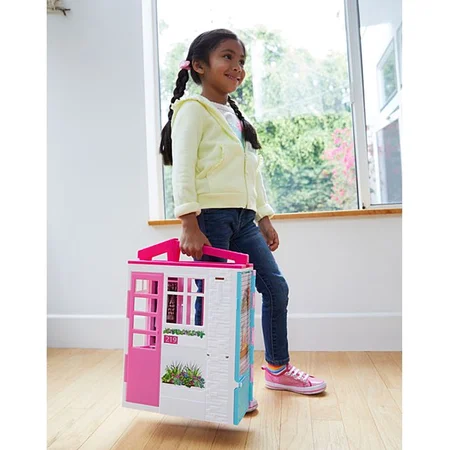 Barbie dukkehus og møbler, inkl dukke