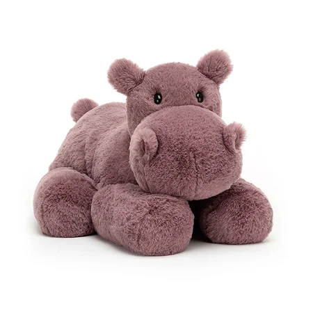 Jellycat Huggady flodhest, 32 cm