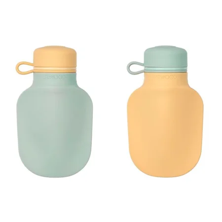Liewood Silvia 2-pak Smoothie flaske, Dusty mint/ Jojoba
