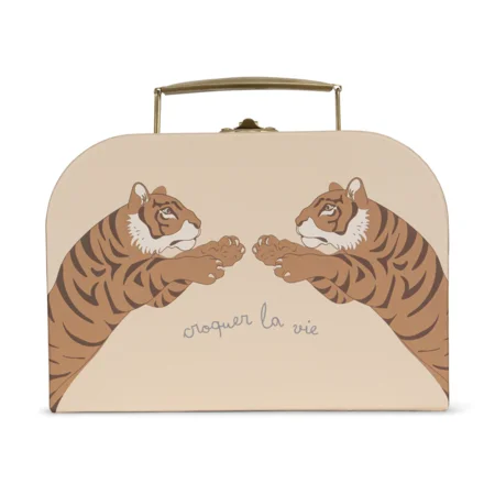 Konges Sløjd 2-pak kuffertsæt, tiger sand