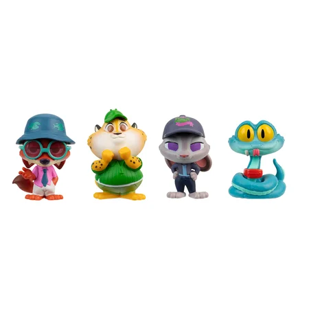 Zoomania Tiny Tails Figur, 5er-Pack