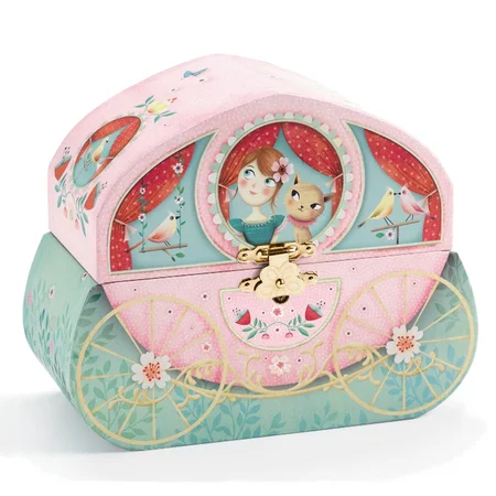 Djeco Schmuckkästchen mit Musik, Kutsche