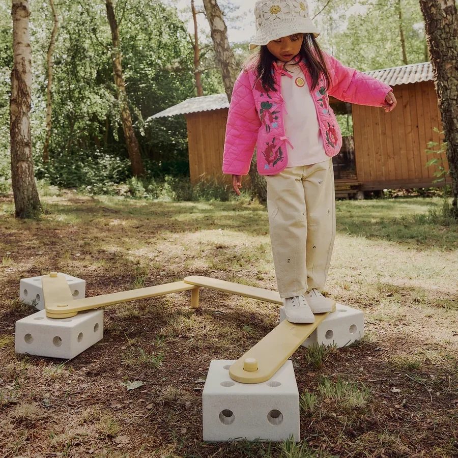 MODU Balancebane 17 Dele, Sand Grey/Honey Yellow