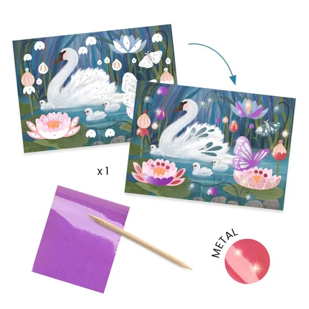 Djeco Kreativt Aktivitetssæt, Fluffy Dyr