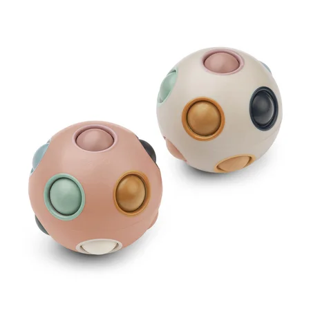 Liewood Solene 2er-Pack Puzzleball, Pale Tuscany Multi Mix