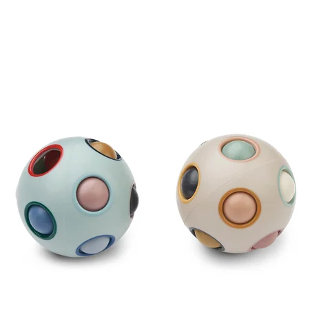Liewood Solene 2er-Pack Puzzleball, Ice Blue Multi Mix