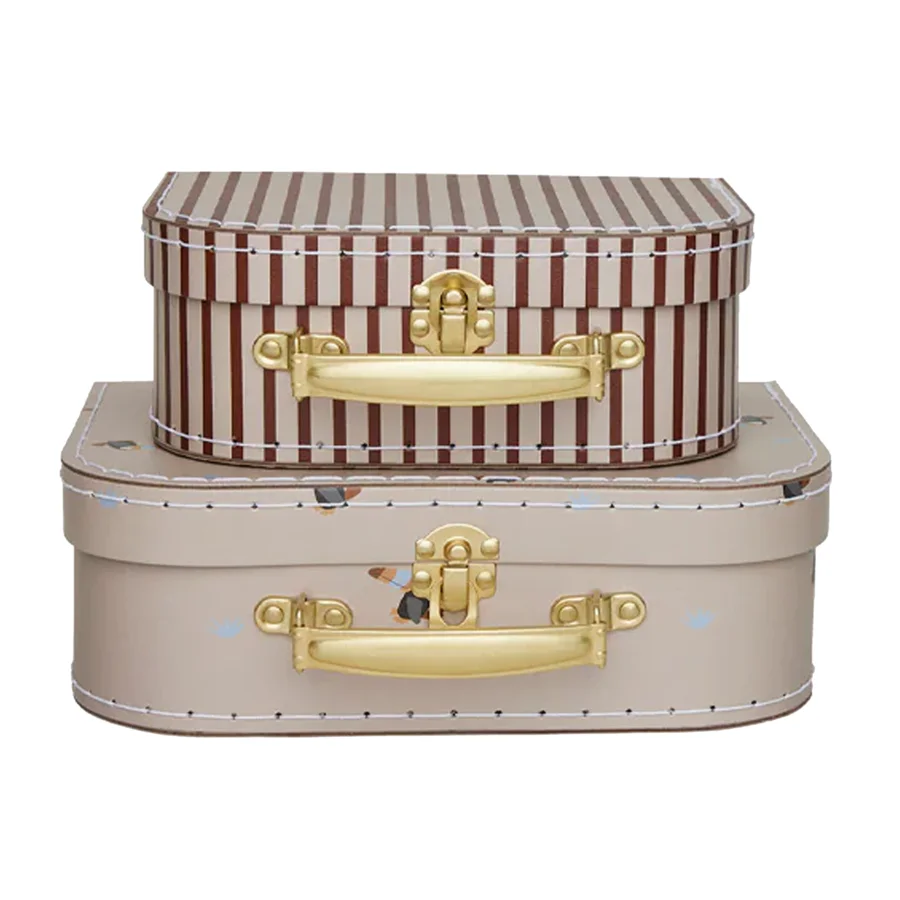 OYOY Mini kuffert sæt, 2 stk, toucan & stripe