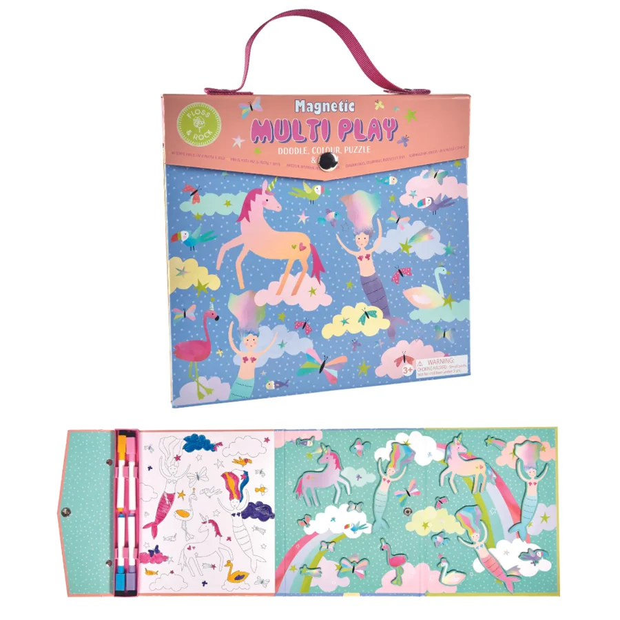 Magnetisches Multispielset - Fantasy, Floss & Rock