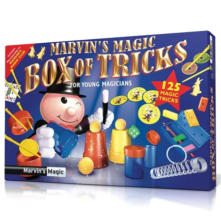 Marvins Magic tryllesæt, stor æske med 125 tricks