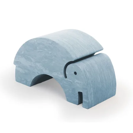 bObles medium elefant, marble nature - mist