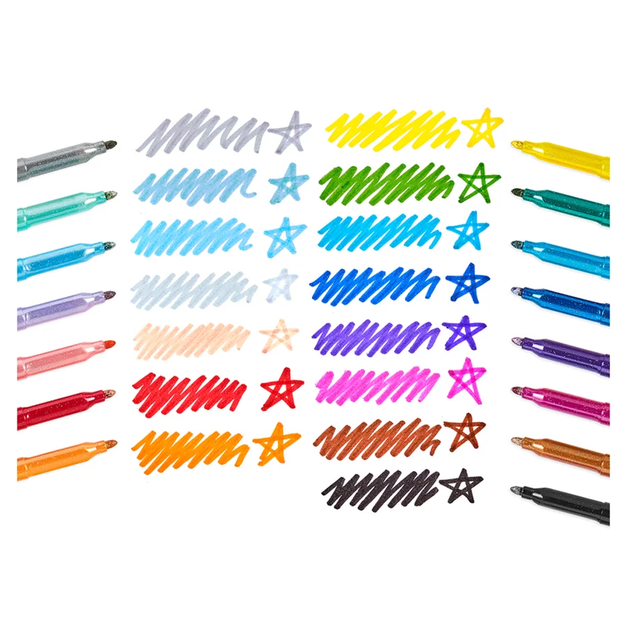 Ooly Rainbow Sparkle Glitter Markers