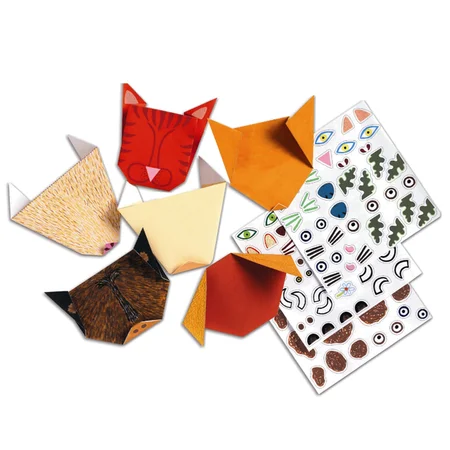 Djeco origami, dyrehoveder