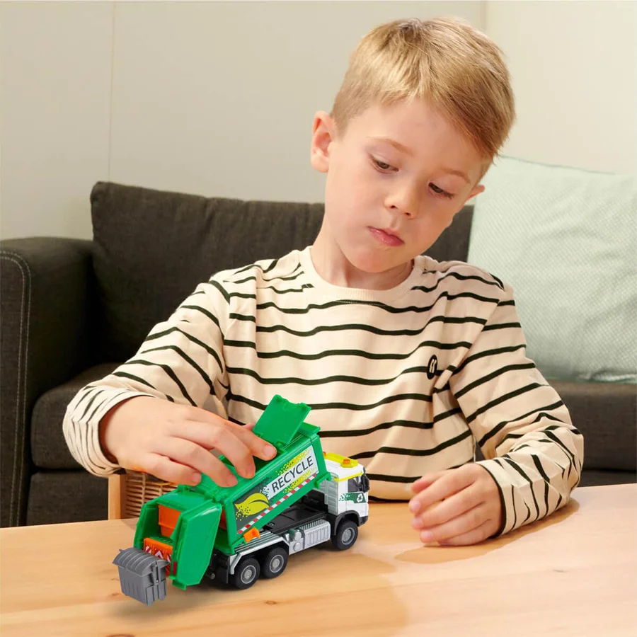 Majorette Volvo FMX Truck Garbage Collector