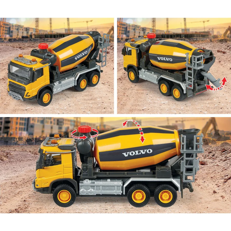Majorette Volvo FMX Truck Cement Mixer