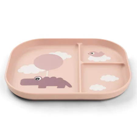 Done by Deer Rumopdelt tallerken, Happy clouds, powder