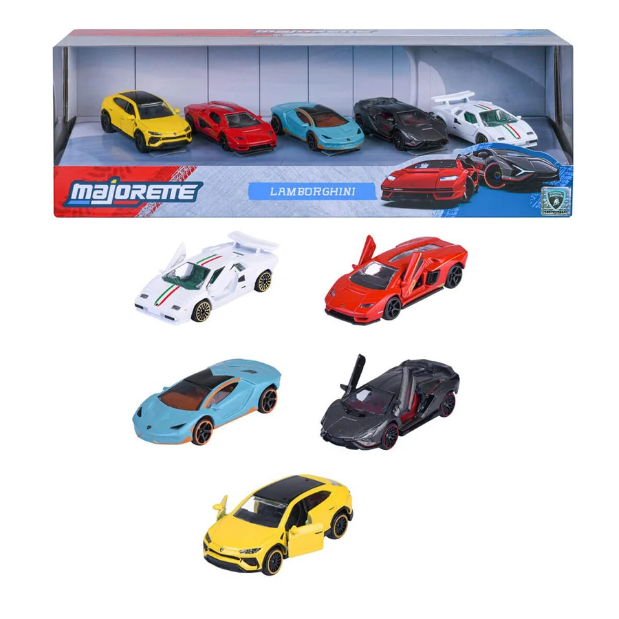 Majorette Lamborghini Gavepakke 5 dele