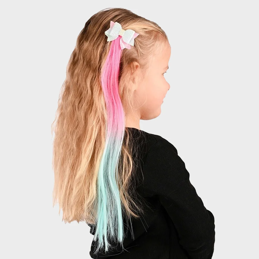 Den Goda Fen hårclips m.multifarvet hår