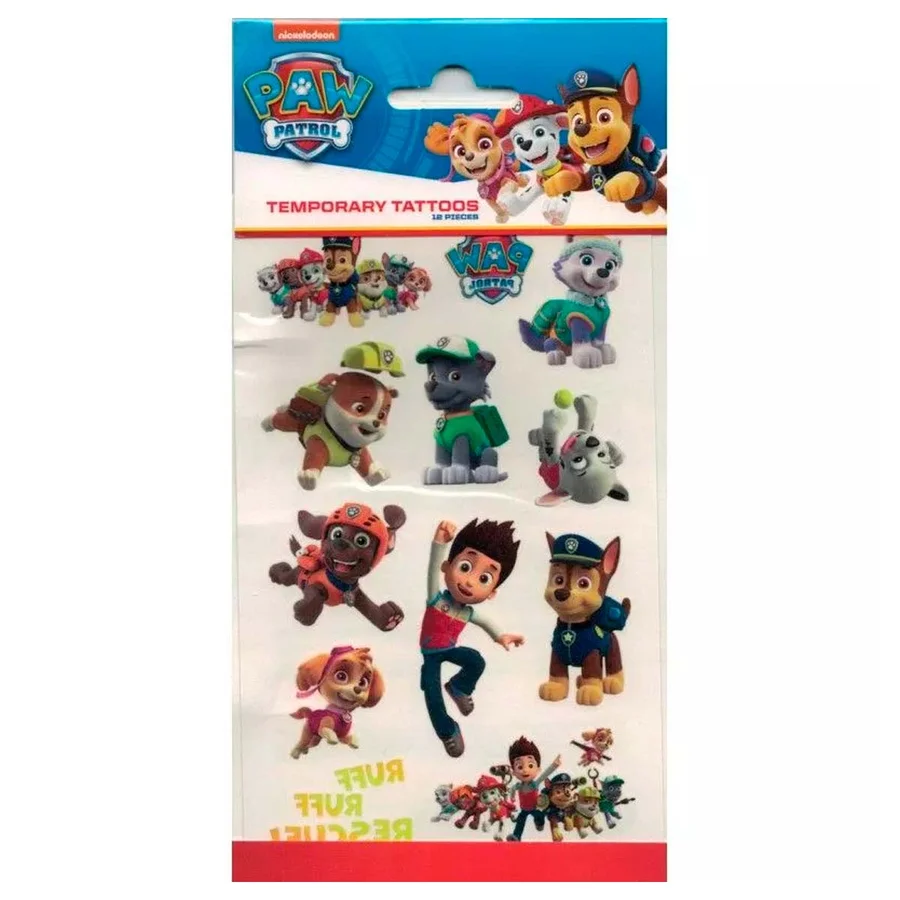 Paw Patrol tatoveringer
