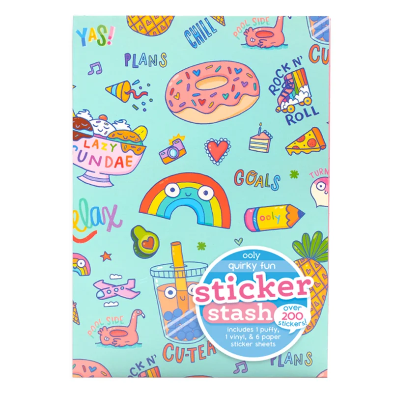 Ooly sticker stash, Quirky Fun