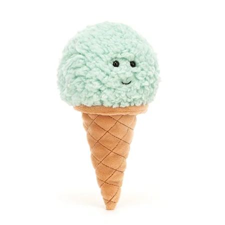 Jellycat Ice Cream Mint, 18 cm