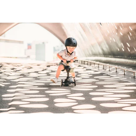 Scoot and Ride 2-i-1 løbehjul, Highway Kick 1 - sort/guld