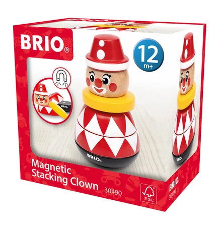 BRIO Magnetischer Stapelclown