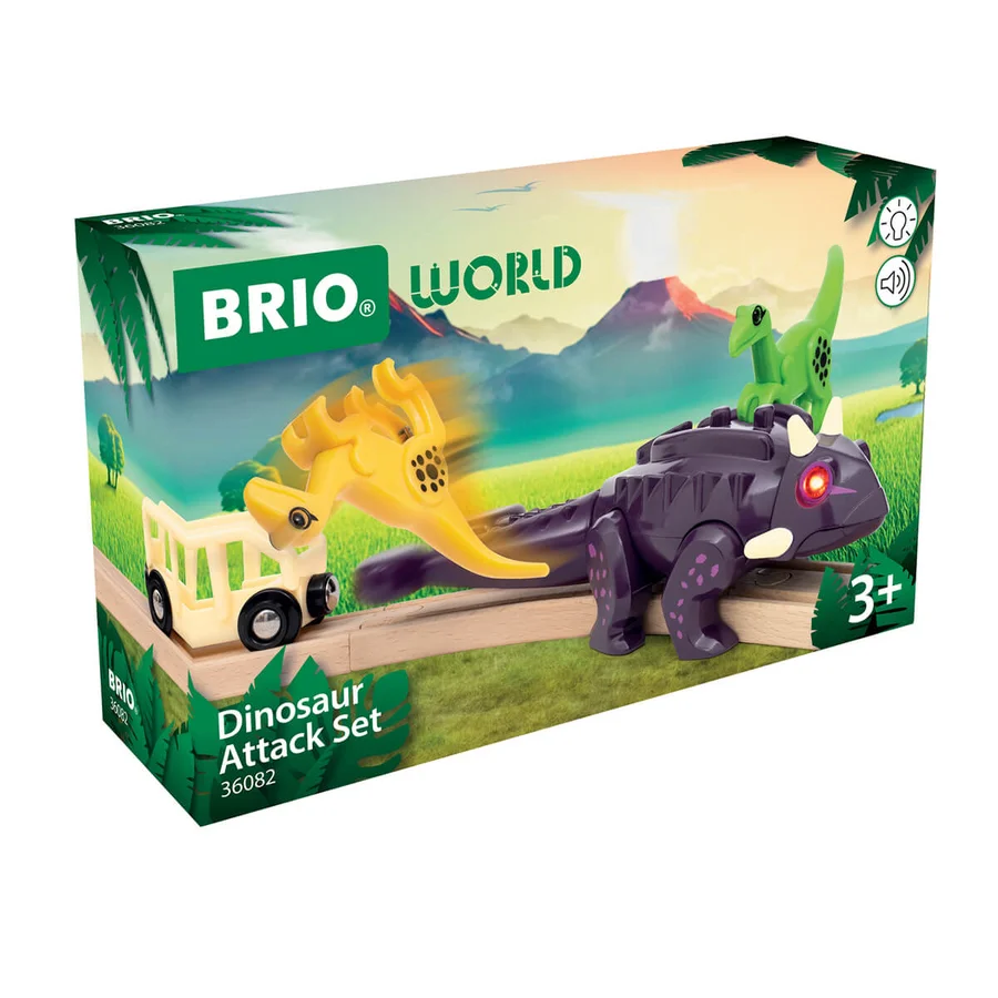 BRIO Dinosaurier-Angriff Spielset