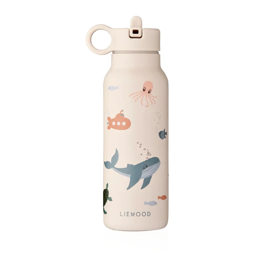 Liewood Falk Trinkflasche 350 ml, Sea Creature/Sandy
