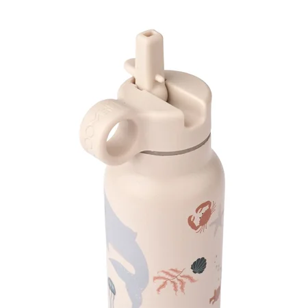 Liewood Falk Trinkflasche 350 ml, Sea Creature/Sandy