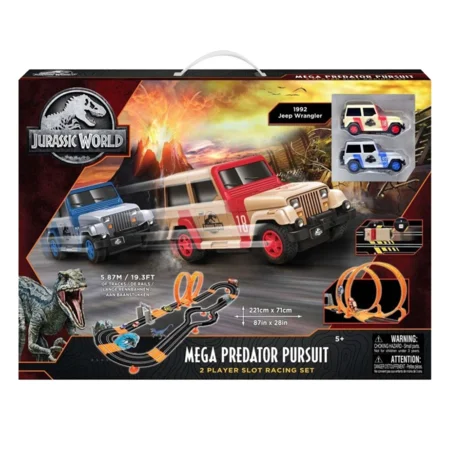 Jurassic World Mega Predator Pursuit racerbane