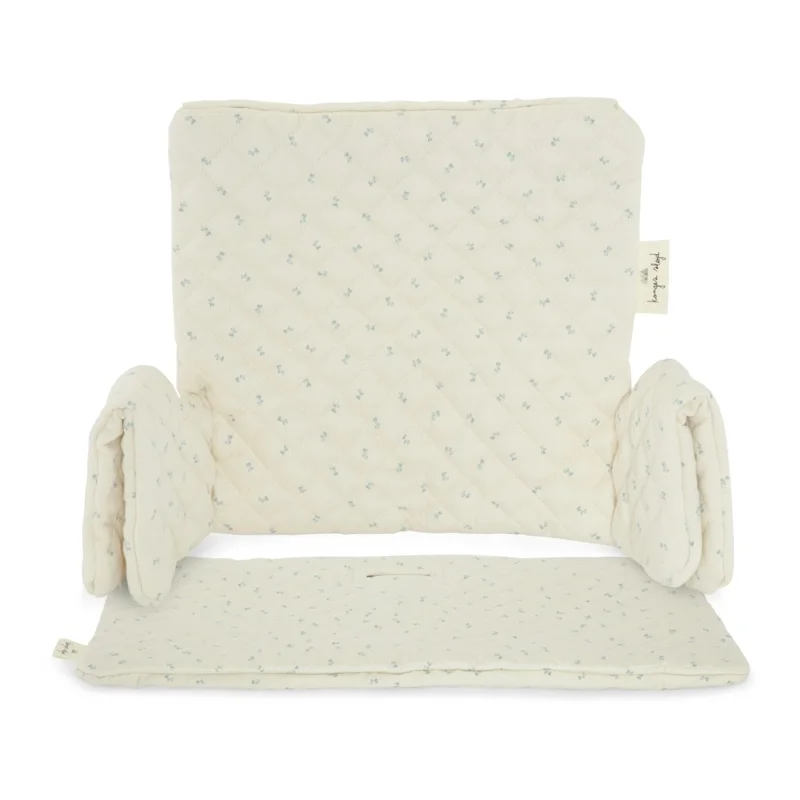 Konges Sløjd hynde til højstol, Petit Bisou Blue