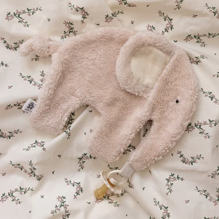 Sebra Schnuffeltuch mit Schnullerhalter, fanto birchbark rose