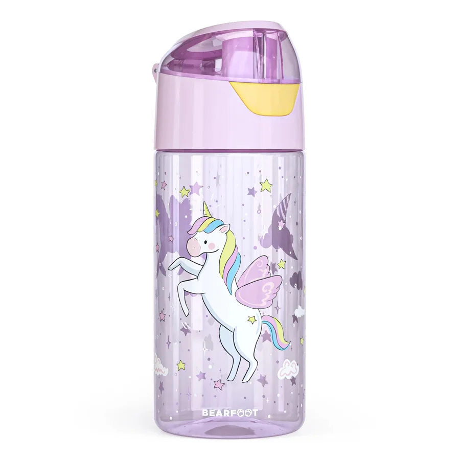 Bearfoot Leichtgewicht-Trinkflasche, Einhorn 450 ml