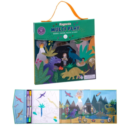 Magnetisches Multi Spielset - Dino, Floss & Rock
