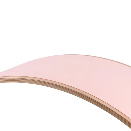 CurveLab balancebræt med filt, Little Arc - pink