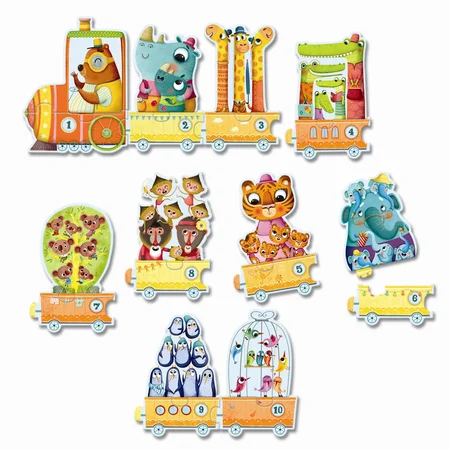 Djeco lære puslespil, jeg tæller