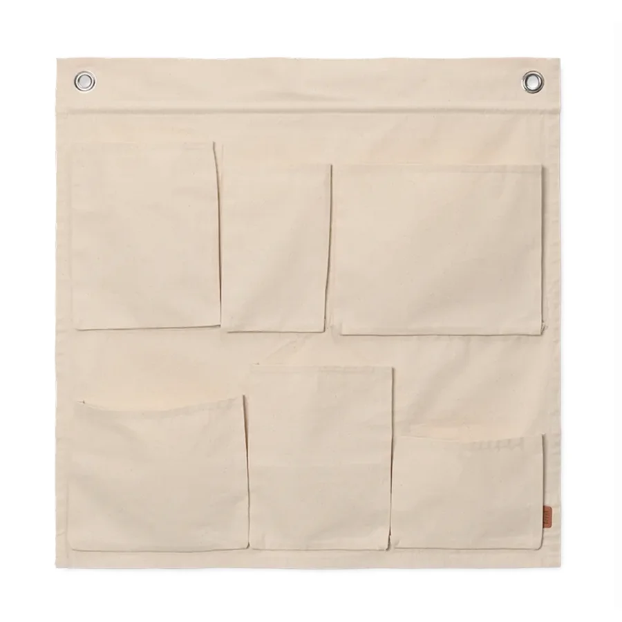FERM LIVING Organizer Canvas, off white