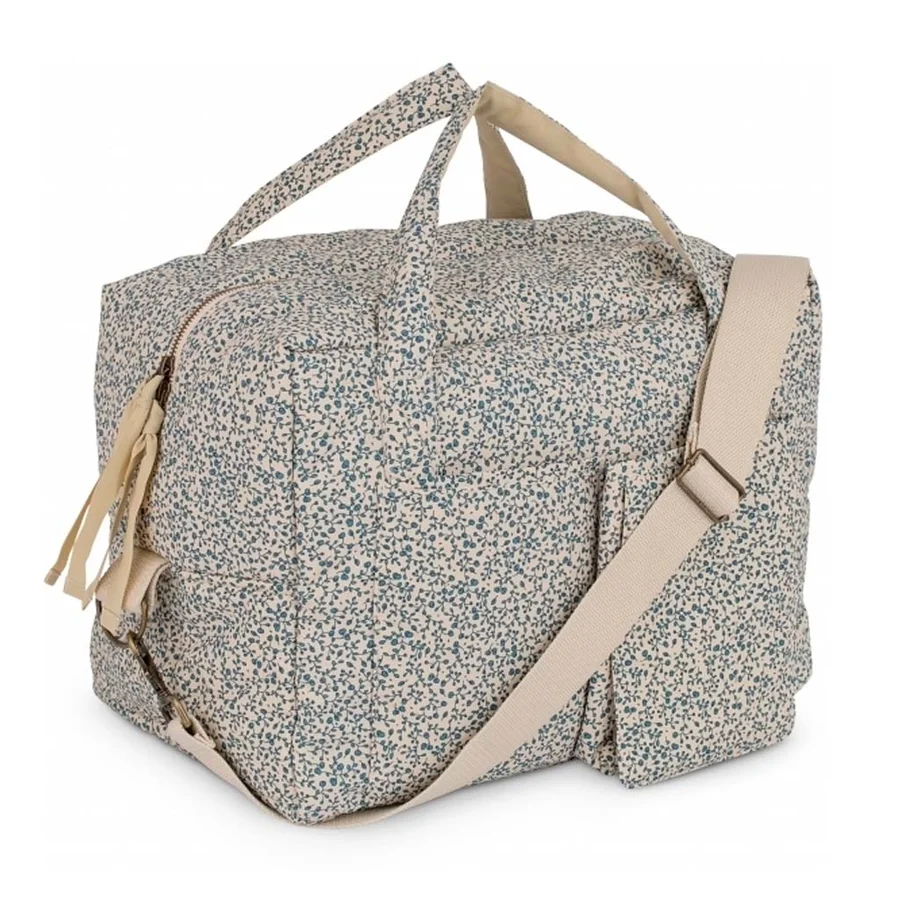 Konges Sløjd all you need bag, pusletaske - blue blossom mist