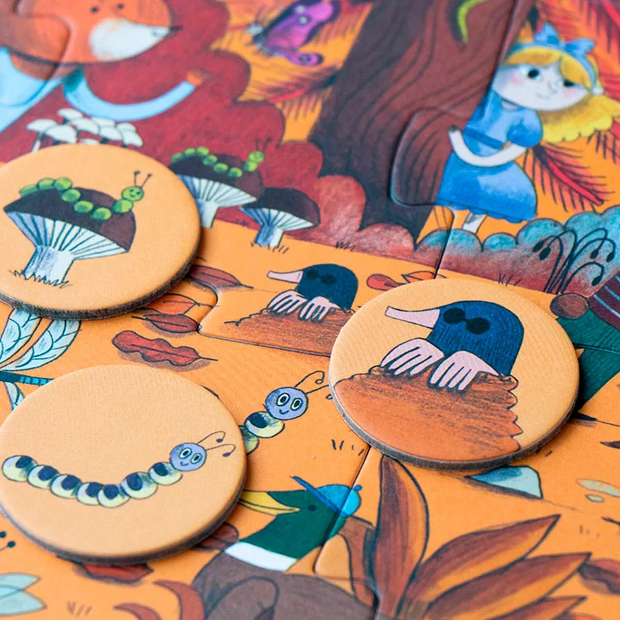 Londji puslespil, bear's forest