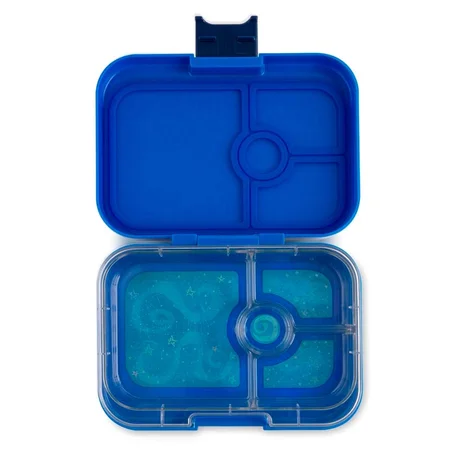 Yumbox Panino madkasse m. 4 rum, Neptune Blue - Space tray