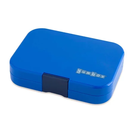 Yumbox Original madkasse m. 6 rum, Neptune Blue - Rocket tray