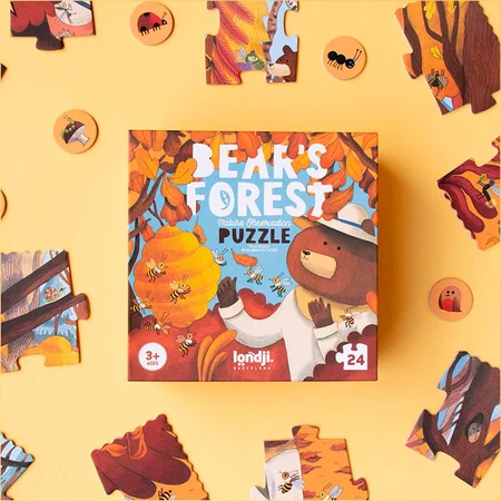 Londji puslespil, bear's forest