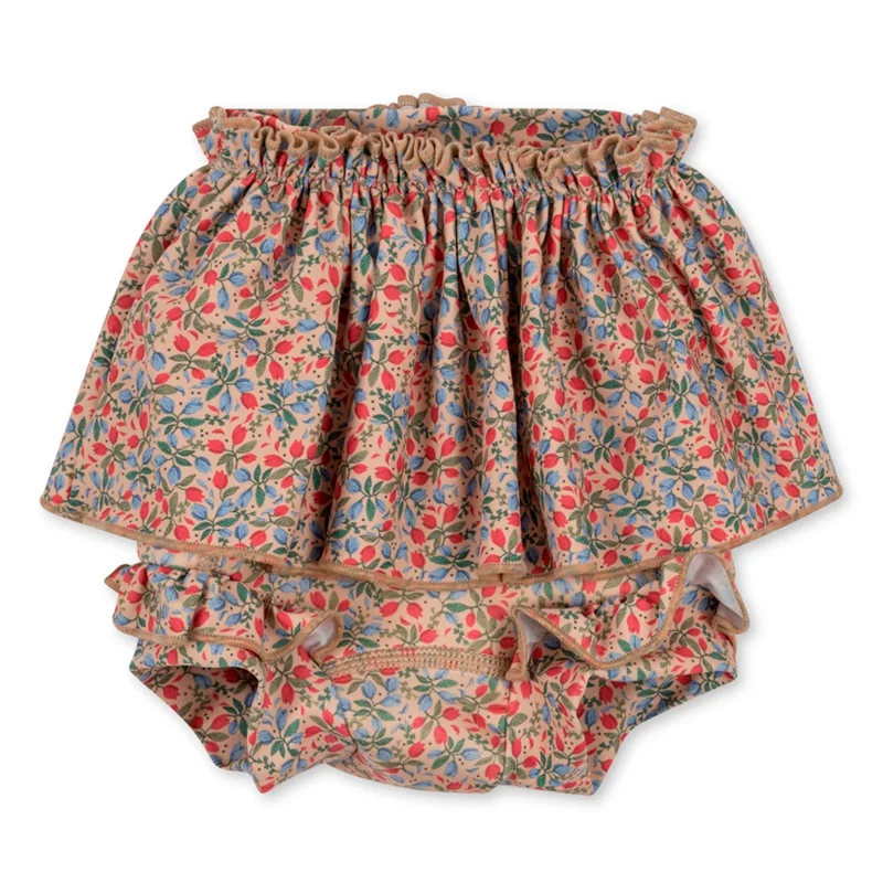 Konges Sløjd Bobbi frill badeshorts, tulipe