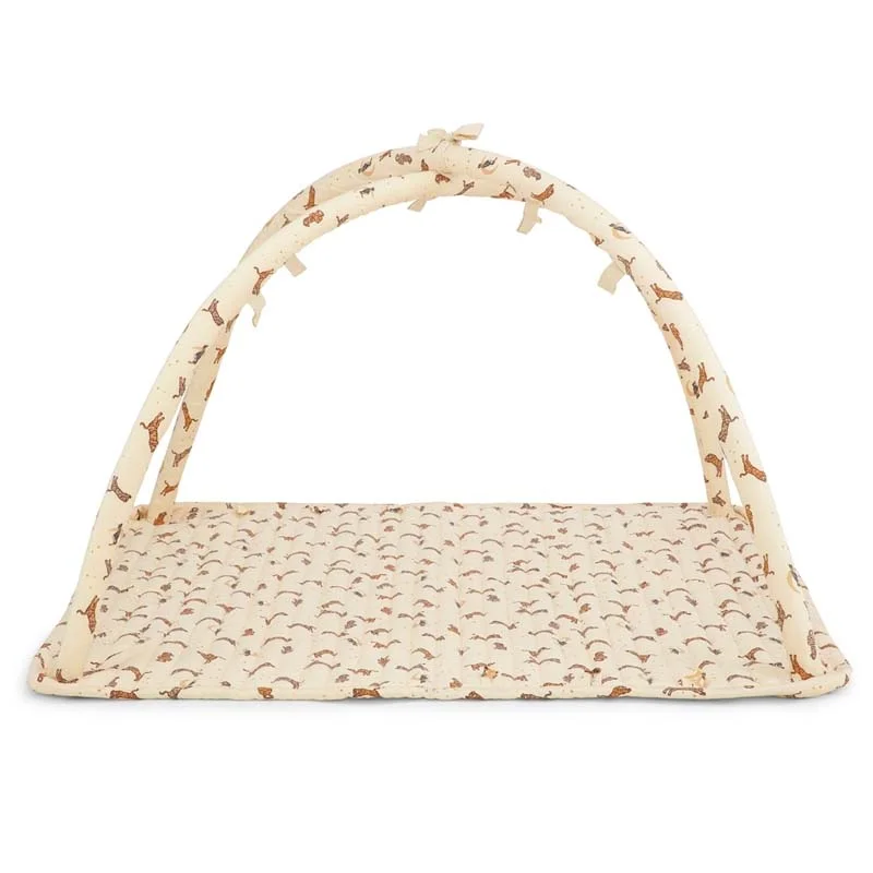 Konges Sløjd aktivitetsstativ m.tæppe, roar