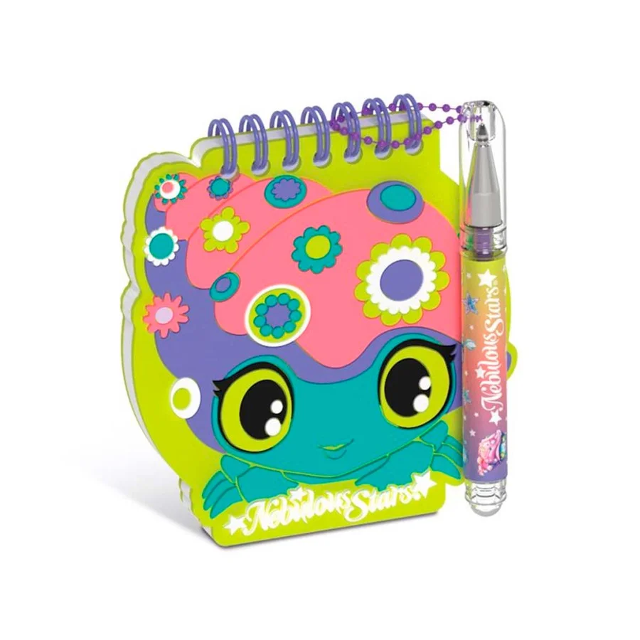 Nebulous Star mini notesbog, gul