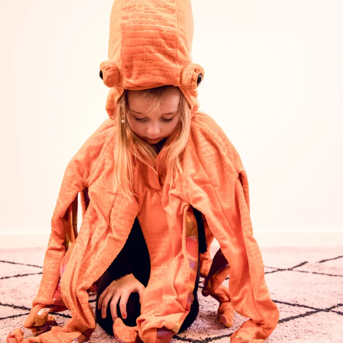 Den Goda Fen Kraken-Kostüm 1-4 Jahre